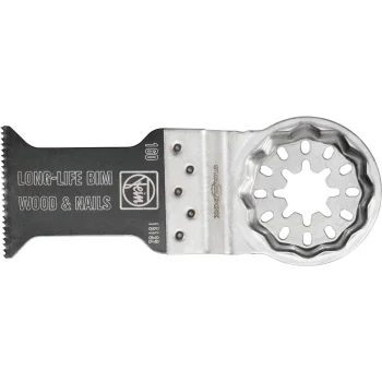 Fein SL E-Cut Long-Life BIM Saw Blades 50x35 mm, Starlock, 5 Pack