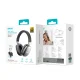 BWOO BW-585 Wireless On-Ear Headphones, Bluetooth 5.3, Grey