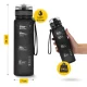 4Fizjo Sports Water Bottle, 650 ml, Black