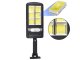 Solar light with motion and dusk sensor, 96 LED, remote control