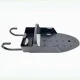 Wall-Mounted Iron and Ironing Board Holder, White