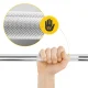 4FIZJO Straight Barbell Bar with Threaded Collars 120 cm, 4.7 kg