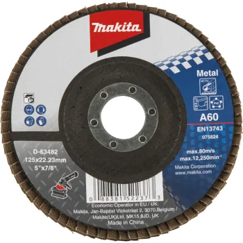 Makita D-63482 Flap Disc 125 mm A60