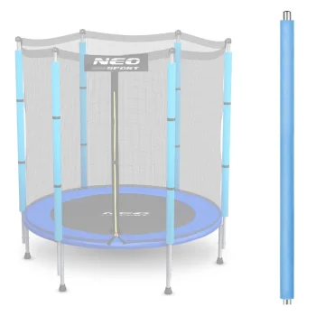 Neo-Sport Trampoline Upper Pole for 140 cm (4.5 ft) External Net, Blue