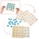 Wooden puzzle board game memory + 4 cards
