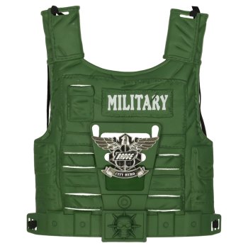 Kids' Military Costume Set with Vest, Toy Rifle and Binoculars