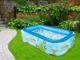 Large Inflatable Garden Pool for Family and Kids, 165 x 110 x 40 cm