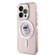Karl Lagerfeld iPhone 14 Pro Max Case IML Choupette MagSafe, Pink