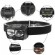 LED Headlamp with Motion Sensor ZD111, Black