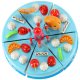 Velcro Cutting Play Birthday Cake (80 Pieces), Blue