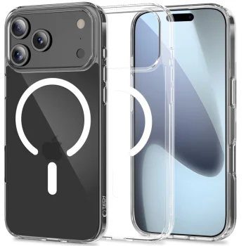 Tech-Protect iPhone 17 Pro Max Case FlexAir Hybrid MagSafe, Clear