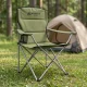 Folding Camping Chair with Armrests MOUNTAIN GOAT, Olive