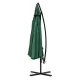 MultiGarden Large 3.5m Cantilever Garden Parasol, Green