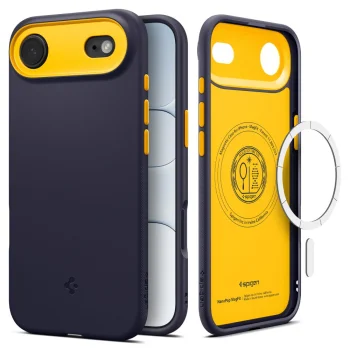 Spigen Nano Pop MagSafe Case for iPhone 17 Air, Navy Blue