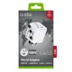 SBS TEADAPTUNI Universal Travel Adapter, White
