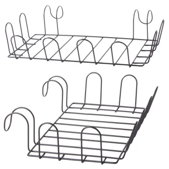 Metal Hanging Kitchen Organizer Shelf, 46x31x9.5 cm