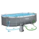 Bestway 56448 Power Steel Frame Pool 488x305x107 cm with Accessories