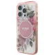 Guess IML Flower & Tonal Circle MagSafe iPhone 16 Pro Case - Pink