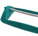 Adjustable Automatic Oscillating Garden Sprinkler with 16 Nozzles, green