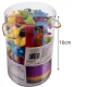 Kruzzel Dinosaur Set for Learning Colors and Counting, 56 Pieces