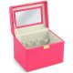 Massido MS-706 Travel Makeup Case Organizer, pink