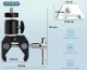 Clamp Pole Mount for Starlink Mini (18–53 mm, 1/4\" Thread)