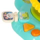 Interactive Steering Wheel Toy for Toddlers with Music and Lights, Blue