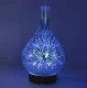 Ruhhy Humidifier with Aromatherapy and LED Light, 100ml, Brown
