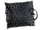 Waterproof car seat protector mat with pet carrier enclosure for dogs and cats, black