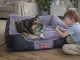 Dog Bed Przyjaciele, 90 x 70 cm, Rectangular Sofa with Removable Cover
