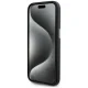 Karl Lagerfeld FW Metal Plate MagSafe Case for iPhone 15 Pro, Black
