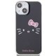 Чехол Hello Kitty для iPhone 15 IML Kitty Face, черный