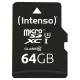 Intenso microSDXC 64GB UHS-I U3 V30 Professional Memory Card with Adapter