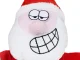 Dancing and Singing Santa Claus, Window Decoration with Suction Cups, 30 cm