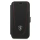 Ferrari Off Track Perforated Wallet Case for iPhone 12 mini Black