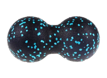 Double Massage Ball for Muscle Relief 16x8 cm, as pictured