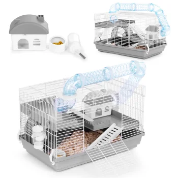 Petsi Rodent Cage with Accessories, 30x46x29 cm