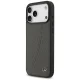 Mercedes Leather Large Laurel Leave MagSafe Case for iPhone 17 Pro Max Anthracite