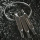 Rockbros VK-ARCO3 ROAD TO SKY 6-in-1 Multitool Keychain - Brown