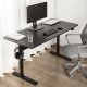 Ergo Office ER-453 Ergonomic Desk, Black, 140x68cm