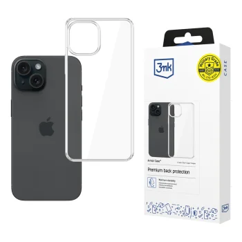 3mk Armor Case dėklas telefonui iPhone 13 / 14, skaidrus