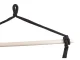 Brazilian Hanging Hammock Chair with 2 Cushions, Black