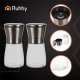 Ruhhy Manual Salt and Pepper Grinder Set, Glass Body, 2 Pack, 25459