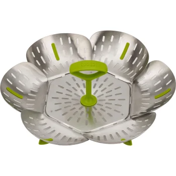 Joseph Joseph Bloom Folding Stainless Steel Steamer Basket