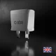SBS UK Travel Adapter Type G, White