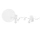 Christmas Lights Garland Garden Decorations Lighting Illumination 108 LED Lamps Bulbs IP44, Warm White