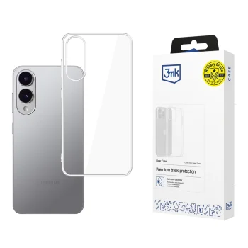 3mk Clear Case for Samsung Galaxy S25 Edge, Transparent