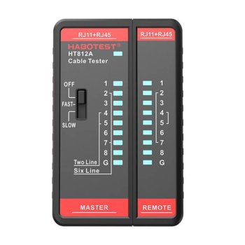 Tīkla kabeļu testeris Habotest HT812A RJ45/RJ11