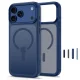 Tech-Protect Magmat Magsafe CC Case for iPhone 18 Pro / 17 Pro, Matte Navy Blue