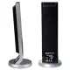 Alecto WS-1150 Weather Station with Wireless Sensor, Black/Silver
